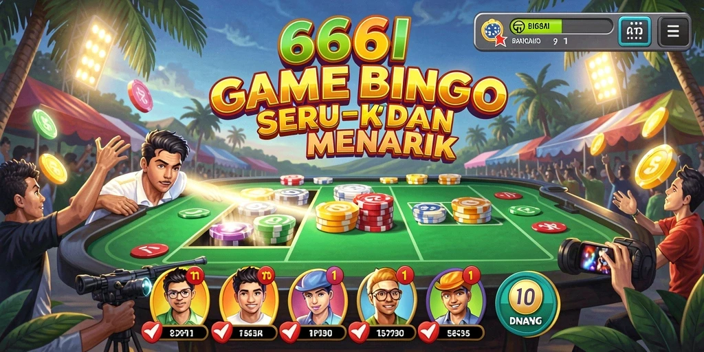 Screenshot dari gameplay Bingo yang seru di 666I.