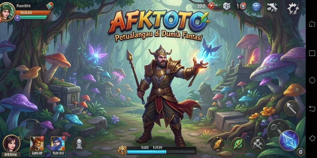 Gameplay menarik dari AFKTOTO dalam dunia RPG yang fantastis.