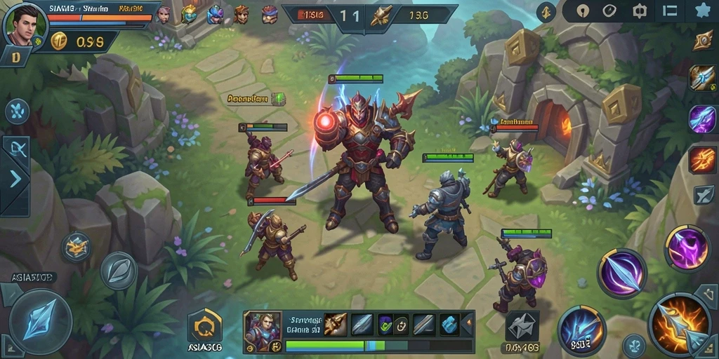 Tampilan gameplay ASIA303 dengan strategi SLG menarik.