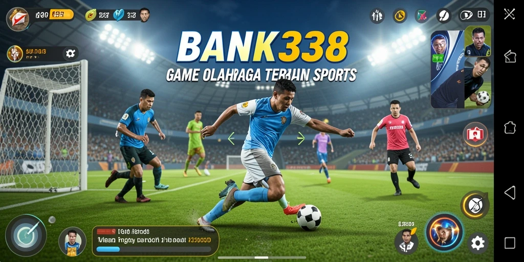 Tampilan gameplay BANK338 yang mendebarkan dan penuh aksi olahraga.