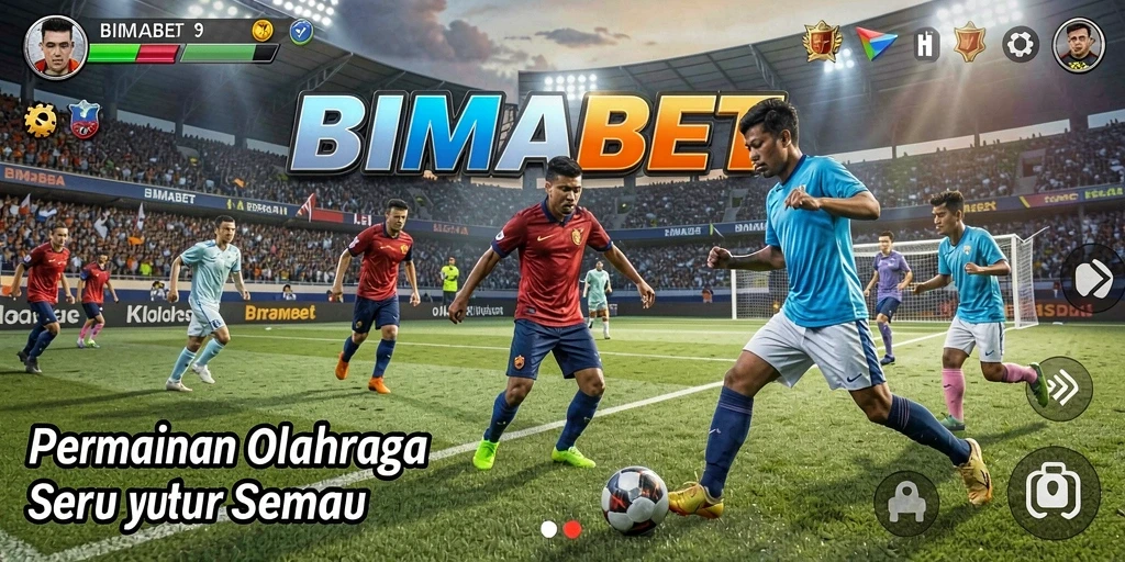 Tampilan menarik dari gameplay dinamis di BIMABET.