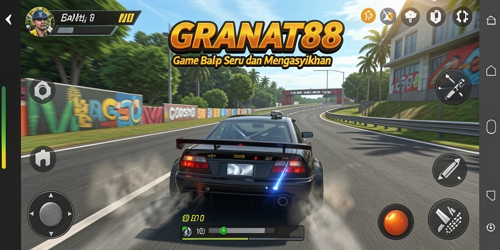 Tampilan gameplay GRANAT88 yang mendebarkan dan seru.