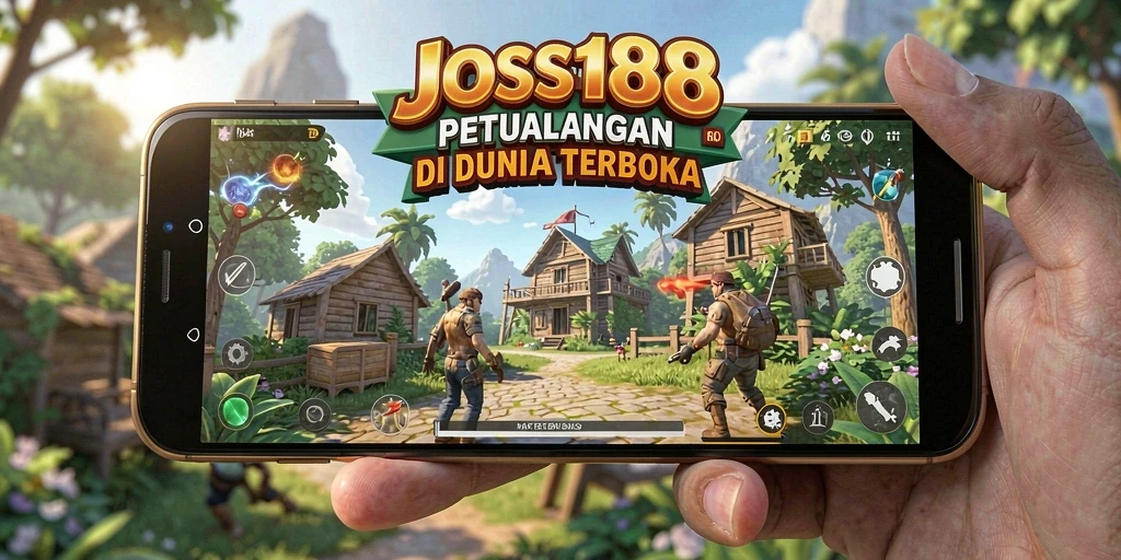 Tampilan gameplay JOSS188 di dunia terbuka yang luas dan menakjubkan.