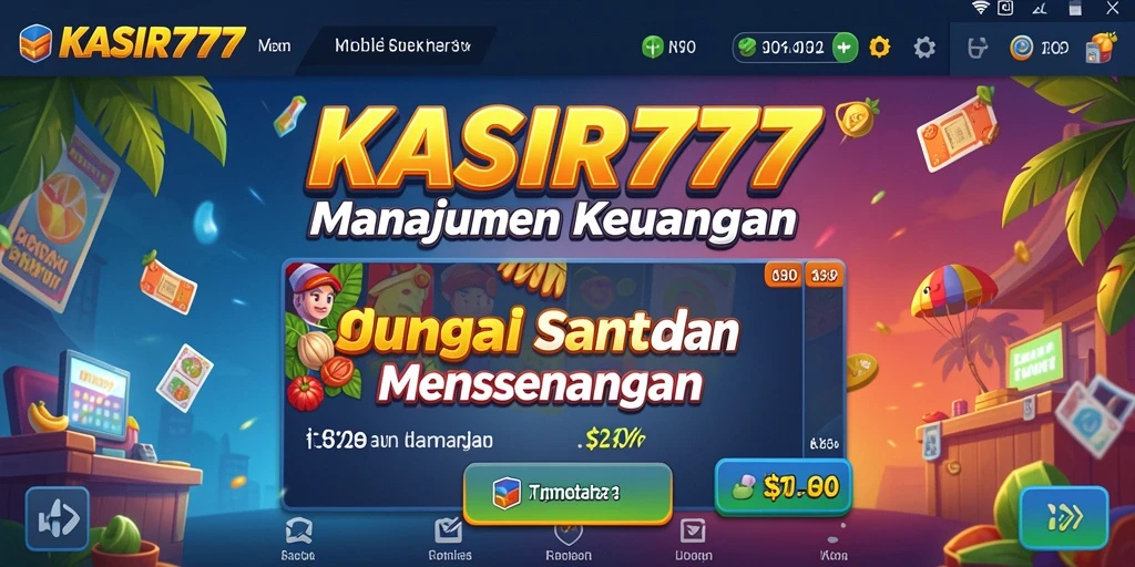 Tampilan gameplay <strong>KASIR777</strong> yang menarik dan penuh warna.
