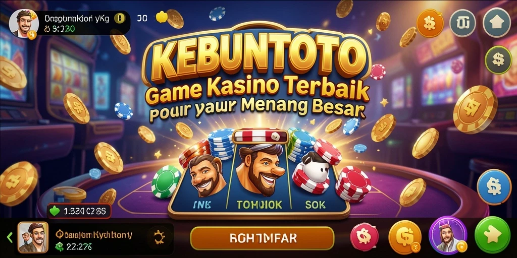 Tampilan gameplay KEBUNTOTO yang memukau dan interaktif.
