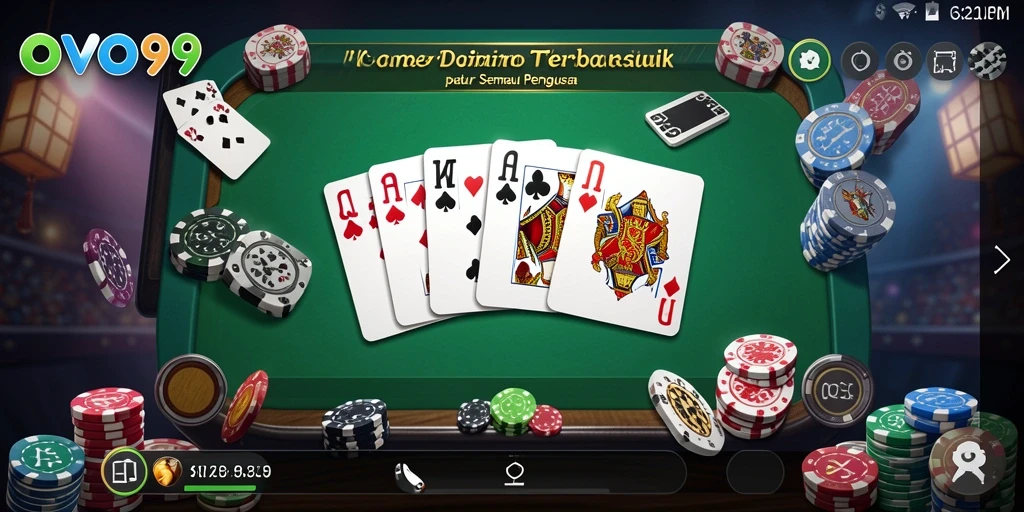 Tampilan gameplay OVO99 yang menarik dan seru.