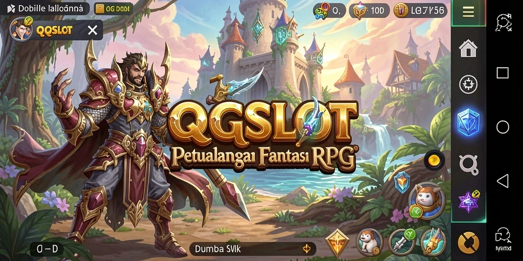 Tampilan gameplay RPG yang menakjubkan di QQSLOT.
