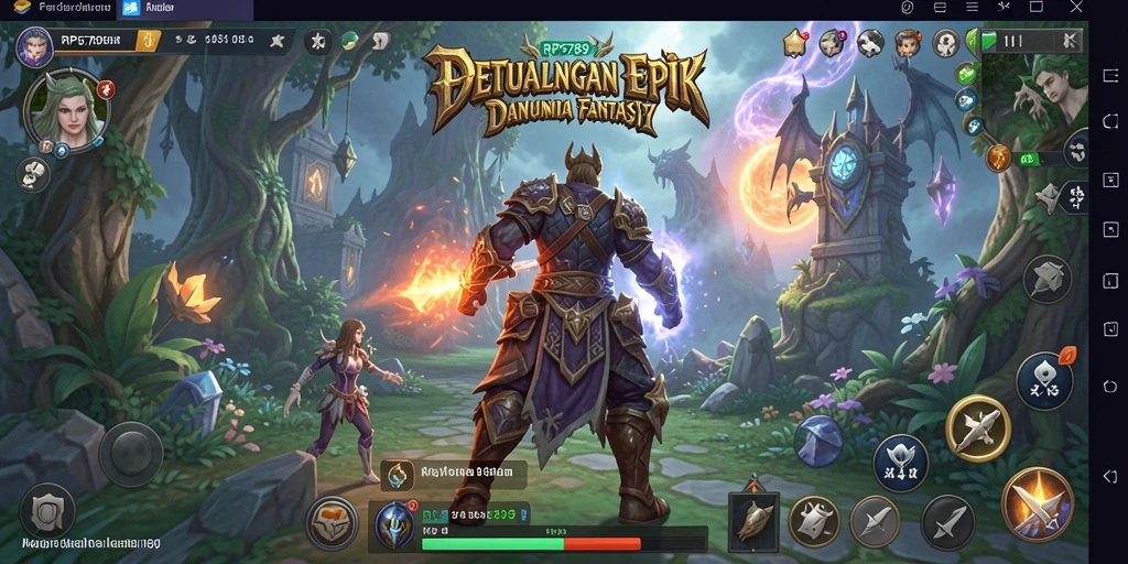 Tampilan gameplay RP6789 yang epik dan mendebarkan.