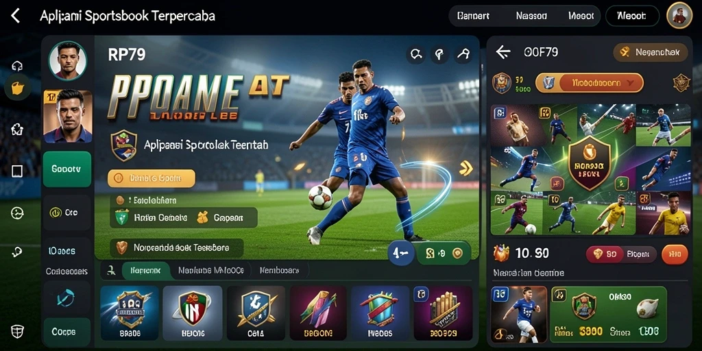 Tampilan screenshot RP79 menampilkan pengalaman taruhan olahraga yang seru dan interaktif.