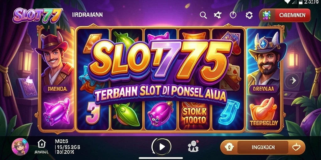 Tampilan gameplay SLOT777 yang memukau dan seru.