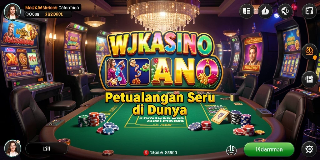 Tampilan permainan menakjubkan dalam WJKASINO yang penuh petualangan.